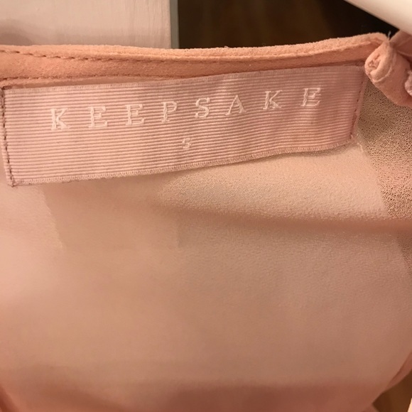 Keepsake Chiffon pink blouse - Picture 4 of 4